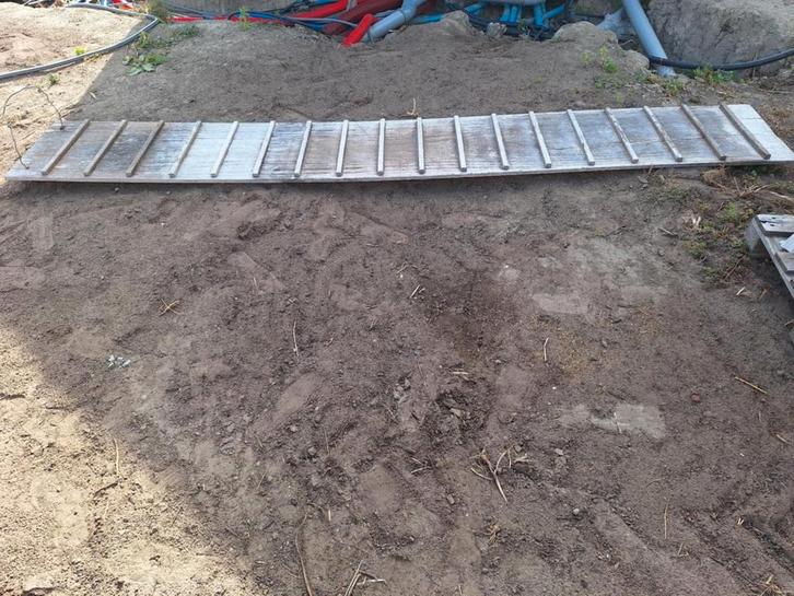 Houten ladder, Doe-het-zelf en Bouw, Ladders en Trappen, Ophalen