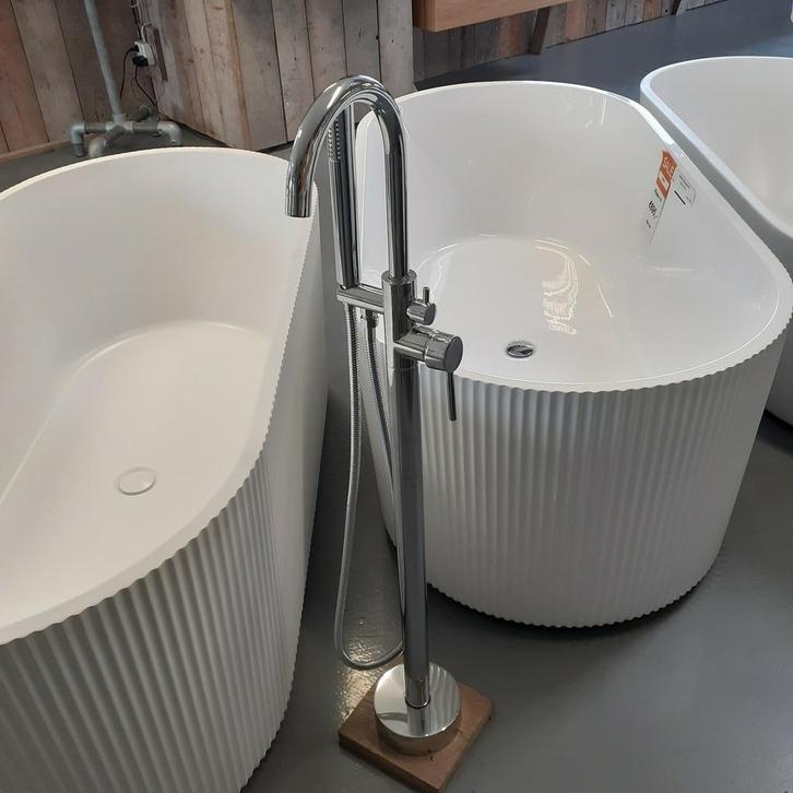WEG=WEG Moderne Vrijstaande Kraan Chroom, Handdouche, Bokus, Huis en Inrichting, Woonaccessoires | Overige, Nieuw, Ophalen of Verzenden