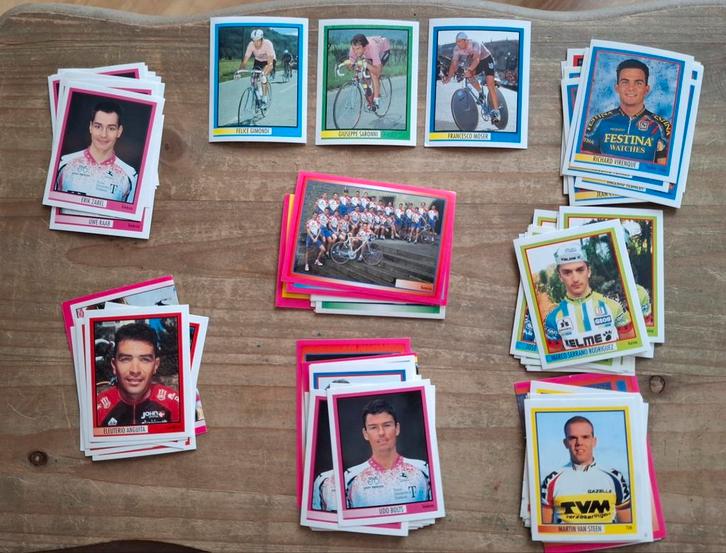 Genre: Panini Merlin 93 verschillende afbeeldingen (Giro Ita, Hobby en Vrije tijd, Stickers en Plaatjes, Gebruikt, Ophalen of Verzenden
