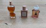 3 miniatuurflesjes - Eau de Parfum Vrouwen – Nieuw!, Verzamelen, Ophalen of Verzenden, Nieuw, Miniatuur, Gevuld