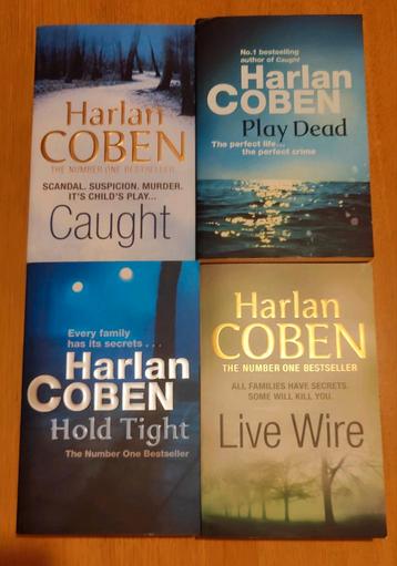 Harlan Coben - 4 boeken beschikbaar voor biedingen