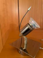 Wandarmatuur zilver en goudkleurig/brons -  15 x 15 cm, Maison & Meubles, Lampes | Lampadaires, Enlèvement, Utilisé
