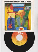 Men At Work – Everything I Need   1985  nMINT, Enlèvement ou Envoi, Single, Comme neuf, Pop