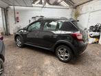 Dacia sandero stepway 1.5 diesel jaar 2015, Auto's, Dacia, Voorwielaandrijving, Euro 5, Stof, Zwart