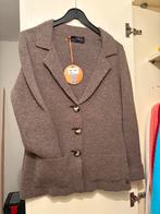 Nouveau gilet/blazer marron de la marque Amélie & Amélie (L, Enlèvement ou Envoi, Neuf, Taille 42/44 (L), Brun