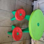 Kindertafel met 2 stoeltjes, Ophalen, Gebruikt, Tafel(s) en Stoel(en)