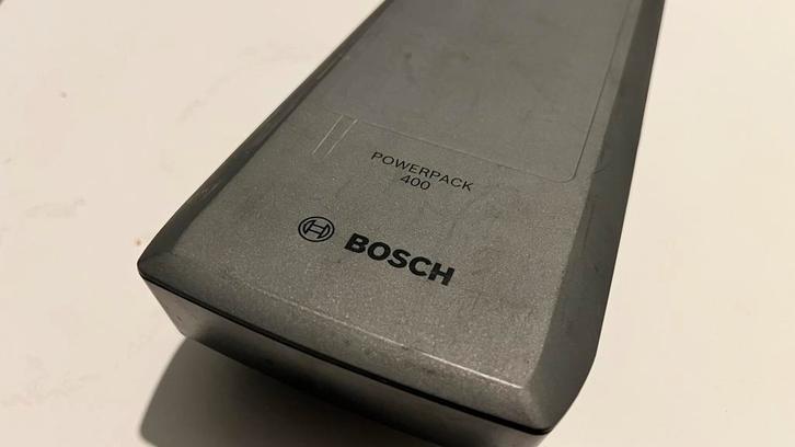 Bosch batterij 400wh., Fietsen en Brommers, Fietsaccessoires | Fietsaccu's, Zo goed als nieuw, Ophalen of Verzenden
