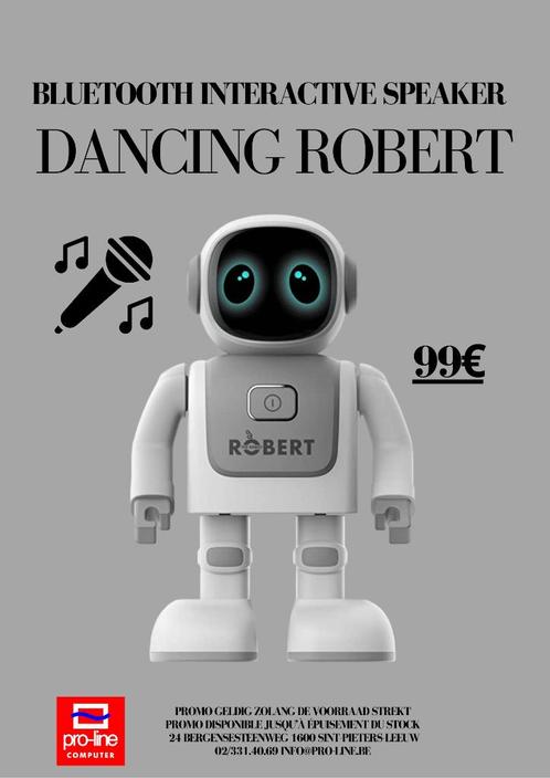Dansende robot met Bluetooth, Audio, Tv en Foto, Luidsprekerboxen, Nieuw, Overige typen, Ophalen