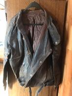 Blouson en cuir homme, Ophalen, Gedragen, Maat 52/54 (L), Bruin