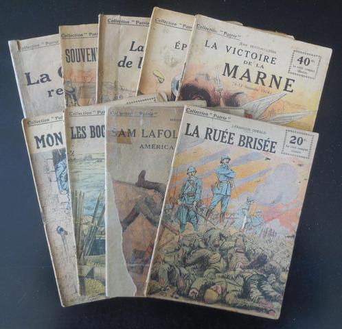 Collection "Patrie" 9 nummers, Boeken, Oorlog en Militair, Gelezen, Ophalen of Verzenden