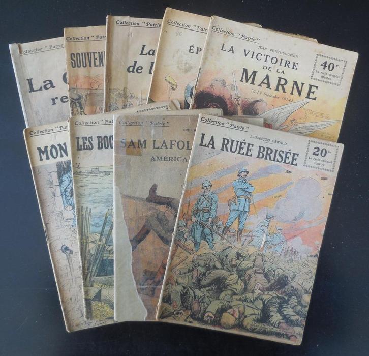 Collection « Patrie » 9 chansons, Livres, Guerre & Militaire, Utilisé, Enlèvement ou Envoi