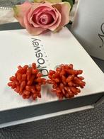 clips avec du vrai corail, Ophalen of Verzenden, Zo goed als nieuw