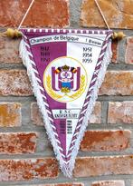 RSC Anderlecht 1970s vintage vaandel wimpel voetbal, Ophalen of Verzenden
