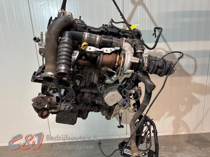 Motor van een Ford Transit Courier, Auto-onderdelen, Motor en Toebehoren, Ford, Gebruikt, 3 maanden garantie, Ophalen of Verzenden