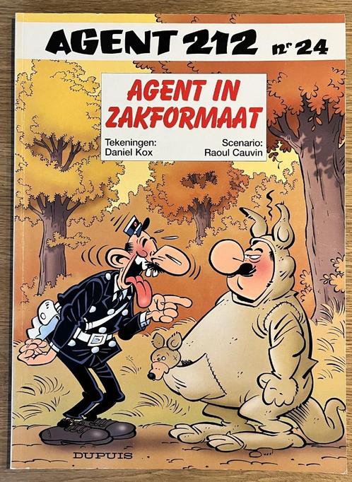 Agent 212 - Agent in zakformaat - 24 1e dr (2004) Strip, Boeken, Stripverhalen, Zo goed als nieuw, Eén stripboek, Ophalen of Verzenden
