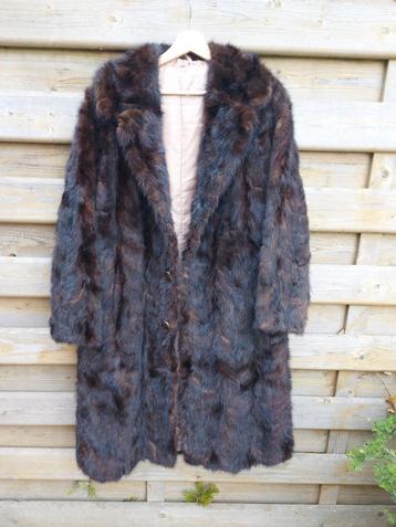 Bontjas maat 40  nerts, Kleding | Dames, Jassen | Winter, Ophalen, Zo goed als nieuw, Maat 38/40 (M)