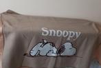 Snoopy fleece dekentje 1 persoons., Ophalen, Eenpersoons, Bruin, Deken of Dekbed