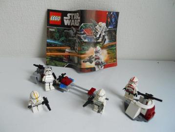 LEGO STARWARS 7655 Clone Troopers Battle Pack, Enlèvement ou Envoi, Comme neuf, Ensemble complet, Lego