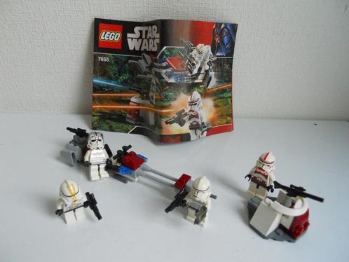 LEGO STARWARS 7655 Clone Troopers gevechtspakket, Kinderen en Baby's, Speelgoed | Duplo en Lego, Zo goed als nieuw, Lego, Complete set