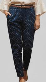 Zara basic polka dot broek, Blauw, Zara, Ophalen of Verzenden, Zo goed als nieuw