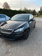 Peugeot 308 1.2 Benzine 2017 schade, Auto's, Voorwielaandrijving, Stof, Zwart, Bedrijf