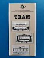 Brochure La Poste - vieux tramways 1983, Comme neuf, Autres types, Tram, Enlèvement ou Envoi