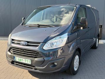 Ford Transit Custom 125CH AC-PDC-TOP trekhaak met lang chass beschikbaar voor biedingen