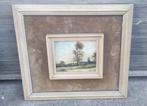 Huile sur toile paysage signe André coffyn, Ophalen of Verzenden