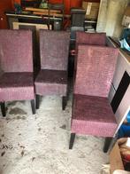 4 stoelen gratis af te halen, Ophalen, Gebruikt, Overige kleuren, Riet of Rotan