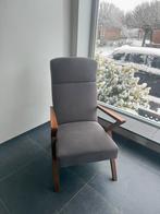Retro design fauteuil, Huis en Inrichting, Fauteuils, Ophalen, Hout, Minder dan 50 cm, Gebruikt