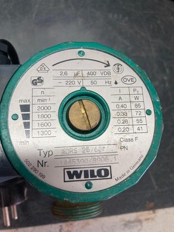 WILO Circulatiepomp beschikbaar voor biedingen