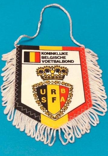Bannière de football vintage des Diables rouges de Belgique 