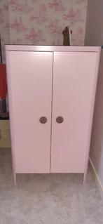 Roze kleerkast Ikea Busunge, Zo goed als nieuw, Ophalen