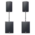 2 x HK Sonar 115xi + Sonar 115 SUB D, Ophalen, Zo goed als nieuw, Audio