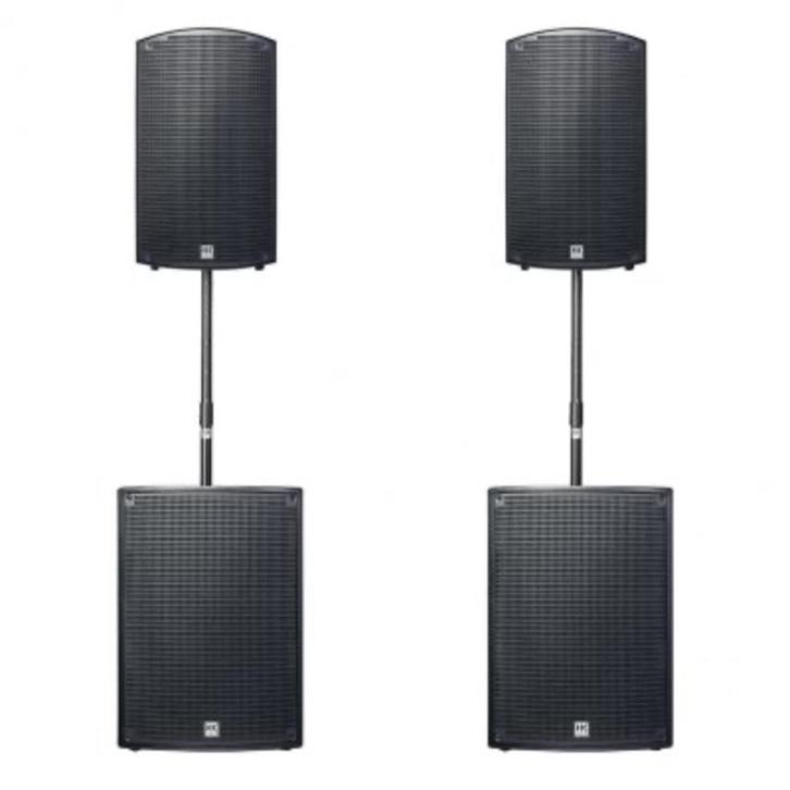 2 x HK Sonar 115xi + Sonar 115 SUB D, Audio, Tv en Foto, Professionele apparaten, Zo goed als nieuw, Audio, Ophalen