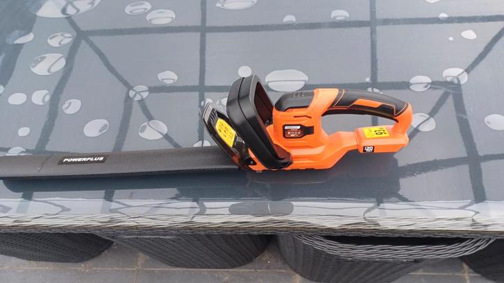 Nieuwe heggenschaar, Tuin en Terras, Heggenscharen, Nieuw, Accu, Ophalen