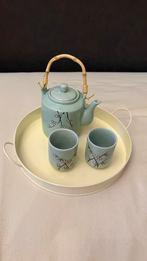 Theesetje op plateau, Ophalen