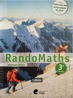 Manuel RandoMaths 3e en parfait état, Ophalen of Verzenden, Zo goed als nieuw, ASO