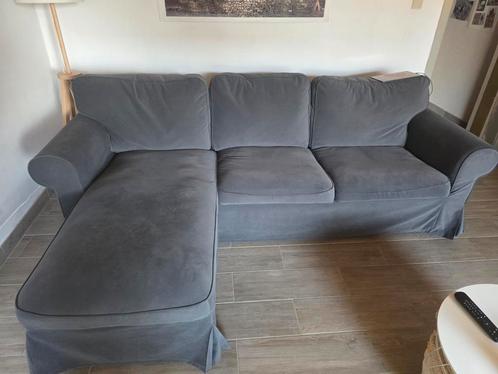 2 zit + 3 zit met lounge, Huis en Inrichting, Zetels | Complete zithoeken, Zo goed als nieuw, Stof, Ophalen