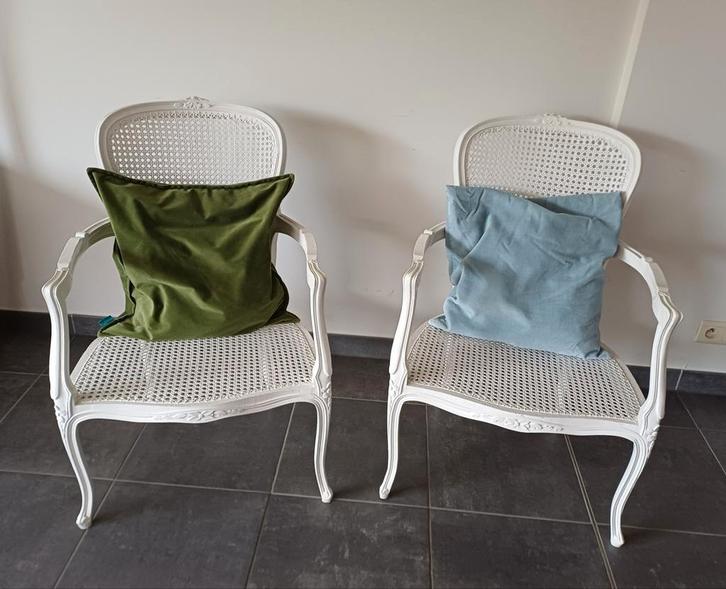 2 stijlzeteltjes, Huis en Inrichting, Zetels | Zetels, Gebruikt, Ophalen