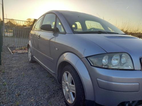 Audi A2 Schade/Ongeval, Auto's, Audi, Particulier, A2, Airconditioning, Benzine, 5 deurs, Handgeschakeld, Zilver of Grijs, Zwart