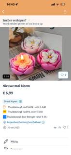 Nieuwe kaars mallen te koop, Verzenden, Nieuw, Kaars