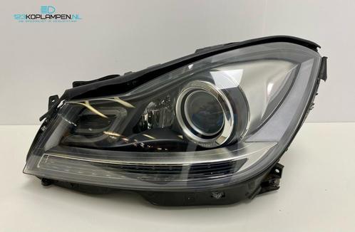 Mercedes C Klasse W204 Facelift Xenon LED koplamp links, Auto-onderdelen, Verlichting, Mercedes-Benz, Gebruikt, Ophalen of Verzenden