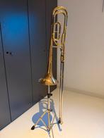 Trombone Yamaha YSL356 met kwartventiel zo goed als nieuw !, Muziek en Instrumenten, Ophalen, Zo goed als nieuw