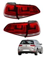 Achterlichten donkerrood voor VW Golf 7. Links- rechts Nieuw, Envoi