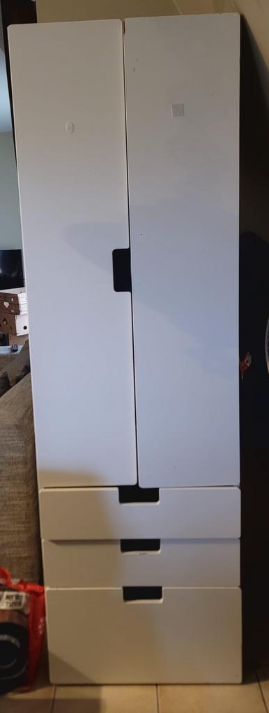 2x IKEA STUVA Kasten met Spiegel – Wit/Groen – Goed, Huis en Inrichting, Kasten | Kleerkasten, Zo goed als nieuw, 150 tot 200 cm