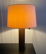 Wabbes Jules - Large Hexagonal Table Lamp - raw bronze GEDE, Ophalen, 50 tot 75 cm, Stof, Gebruikt