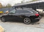 Audi A6, 4 cilinders, Leder en Stof, Zwart, 220 kW