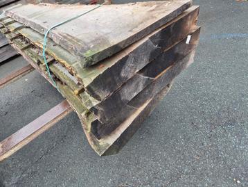 Eiken stam schaaldelen boomstamplanken  beschikbaar voor biedingen