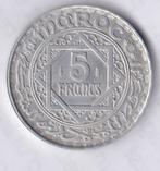 Munteenheid van Marokko: 5 frank 1370 (1951), Postzegels en Munten, Munten | Afrika, Ophalen of Verzenden, Overige landen, Losse munt
